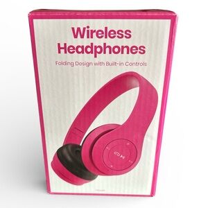 GEMS Pink Wireless Headphones